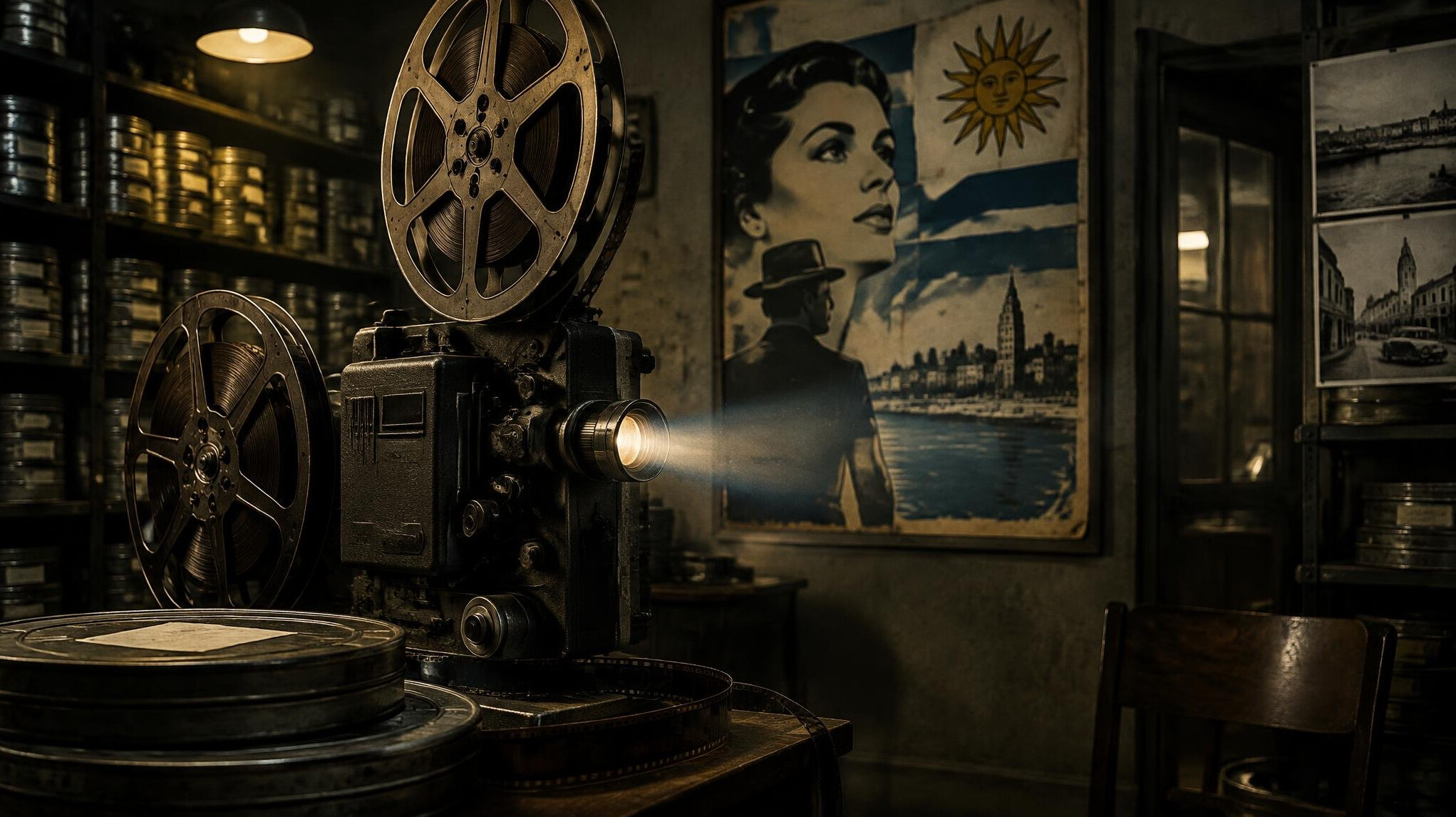 vintage film reel